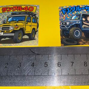 ランクル40 FJクルーザー シール 2枚セット