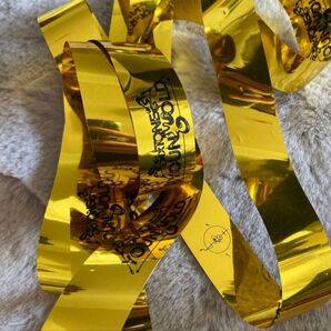 SixTONES Young GOLD 銀テープ