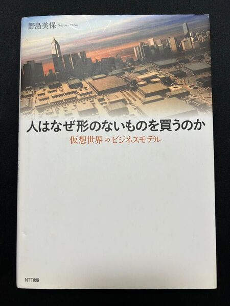 人はなぜ形のないものを買うのか : 仮想世界のビジネスモデル 野島美保 経済学 ビジネス 課金 サブスクリプション 通貨