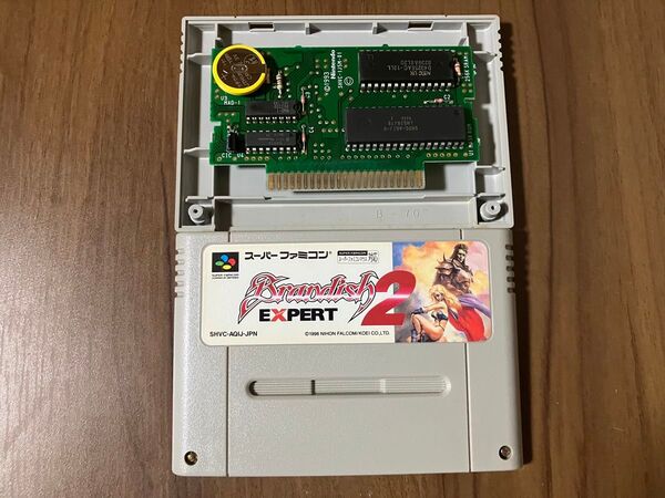 ブランディッシュ2 エキスパート スーパーファミコン 新品電池交換 メンテナンス済み