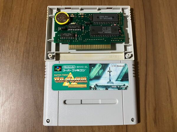 ゼルダの伝説 神々のトライフォース スーパーファミコン 新品電池交換 メンテナンス済み