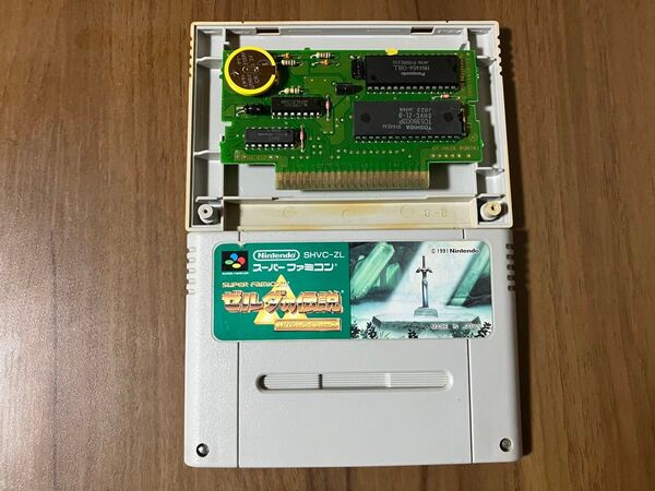 ゼルダの伝説 神々のトライフォース スーパーファミコン 新品電池交換 メンテナンス済み