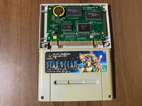スターオーシャン スーパーファミコン 新品電池交換 メンテナンス済み