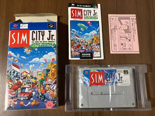 シムシティJr. スーパーファミコン ※新品電池交換無料
