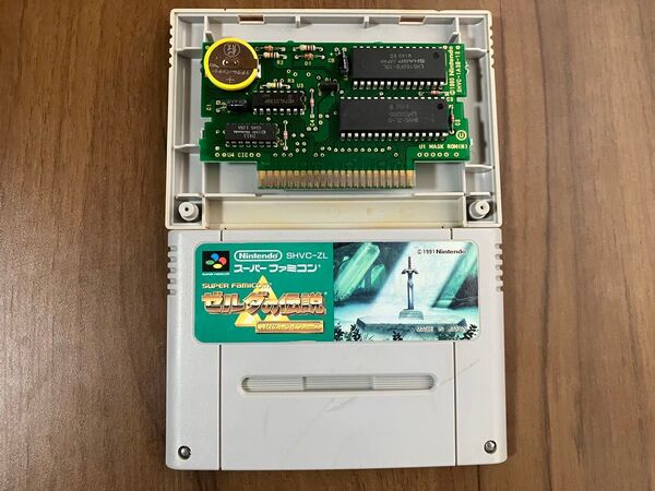 ゼルダの伝説 神々のトライフォース スーパーファミコン 新品電池交換 メンテナンス済み