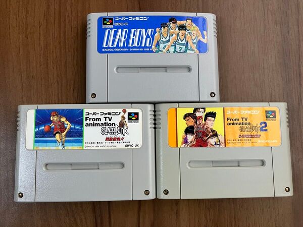 スラムダンク スラムダンク2 DEAR BOYS スーパーファミコン メンテナンス済み