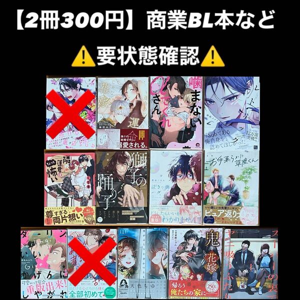 【2冊300円】商業BL本 など