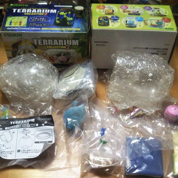 【未使用品】ピクミンテラリウムコレクション2 ②おうち探検 ⑤こおりづけ 2個セット出品
