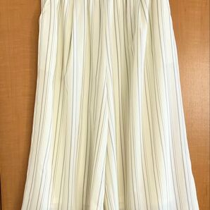 ☆【新品】 Honeys ハニーズ GLACIER グラシア イージースカンツ ガウチョパンツ ストライプ①♪
