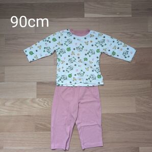 いないいないばあ ワンワン うーたん 長袖パジャマ 90cm 上下セット