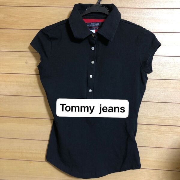 トミー Tommy Jeans 半袖 トップス ポロシャツ 半袖ポロシャツ 小さいサイズ