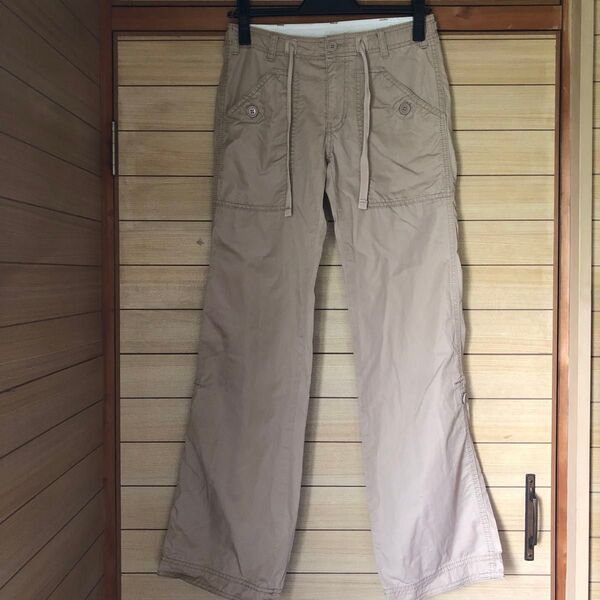 GAP カーゴパンツ パンツ キャンプ チノパン ベージュ山登り アウトドア 綿 涼しい