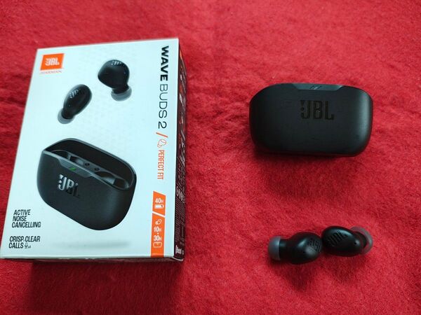 JBL WAVE BUDS 2 ワイヤレスイヤホン マルチポイント接続 アプリ対応 ノイズキャンセリング