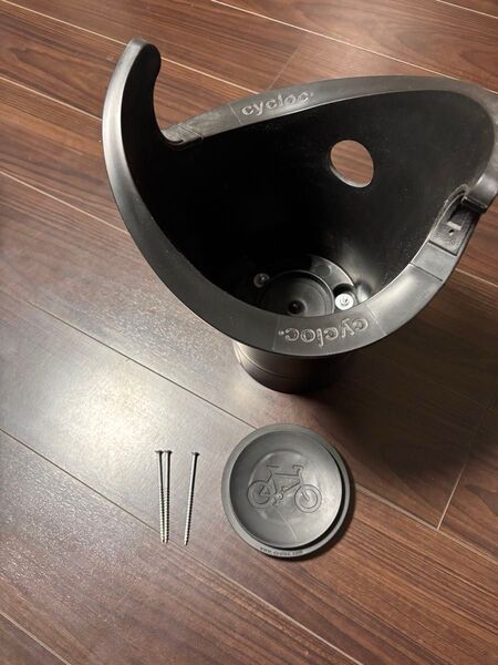 cycloc自転車スタンド 壁掛け ブラック