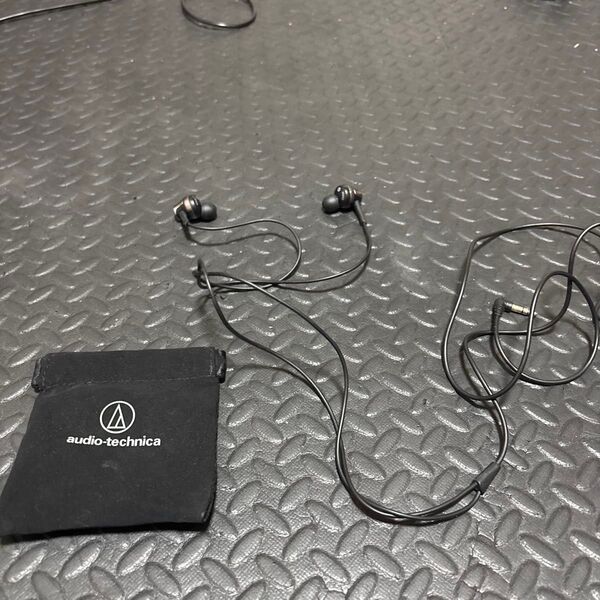audio-technica イヤホン ブラック 有線 CKR50