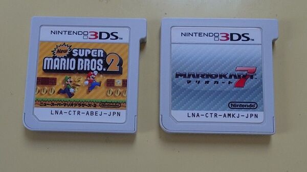 ニュースーパーマリオブラザーズ2 マリオカート7 セット 3DS