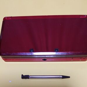 ニンテンドー3DS 本体 メタリックレッド 付属品 セット