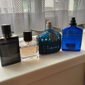 香水 4個セット メンズ まとめ売り JIMMY CHOO ZARA John Varvatos