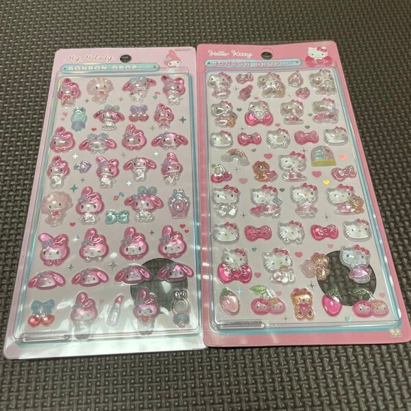 ボンボンドロップシール サンリオ 可愛い マイメロディ マイメロ キャラクター ハローキティ