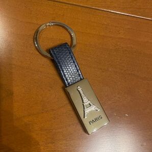 エッフェル塔 フランス お土産 キーホルダー ネイビー
