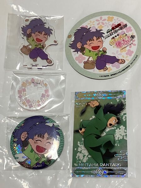 忍たま乱太郎 忍たま アニメイトカフェ アニカフェ アクリルスタンド アクスタ 箔押しカード コースター 缶バッジ 七松小平太