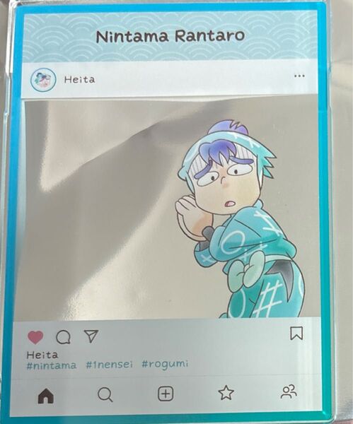 忍たま乱太郎 忍たま アクリルトレカプレート インスタ風 下坂部 平太