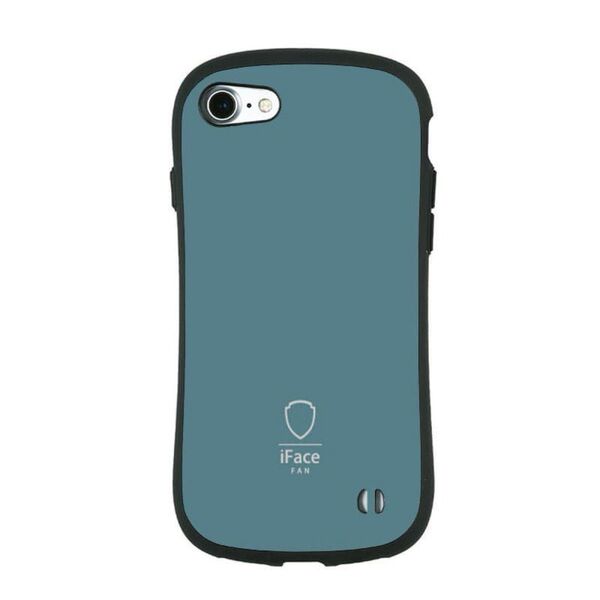 ★大人気★iFace☆アップルiPhoneSE3/SE2/7/8兼用★スモークブルー