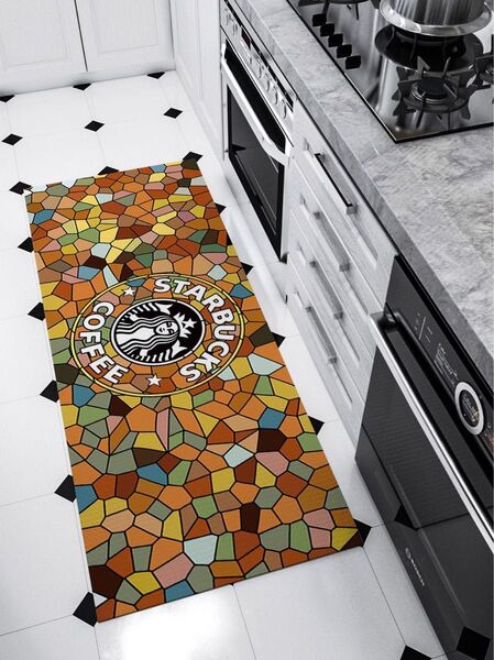 ★大人気★スタバ・マット★ステンドグラス★【40センチ×120センチ】