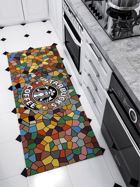 ★大人気★スタバ・マット★ステンドグラス★【40センチ×120センチ】