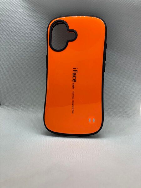 ★大人気★iFace☆アップルiPhone16★オレンジ