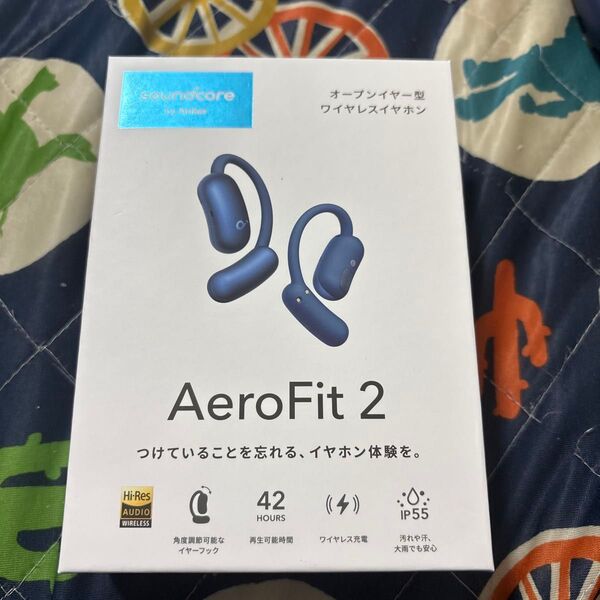 Anker Soundcore AeroFit 2 (Bluetooth 5.4) ディープブルー