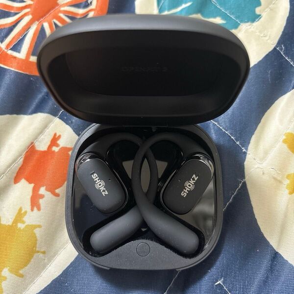 Shokz (ショックス) OpenFit 2 オープンイヤーヘッドホン/ブラック