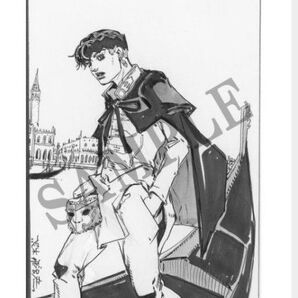 【クーポン推奨】岸辺露伴は動かない 懺悔室 入場特典 荒木飛呂彦の描きおろしイラストカード ポストカード 特典