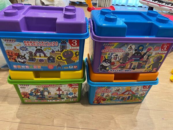 アンパンマン ブロック 知育玩具 おまけ限定商品キャラクター