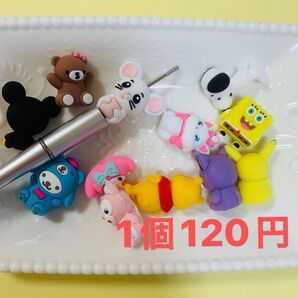 立体シリコンビーズ① 1個120円