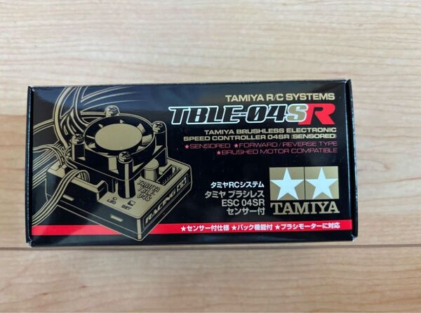 【新品未開封!】タミヤ ブラシレスアンプ TBLE-04SR センサー付き!