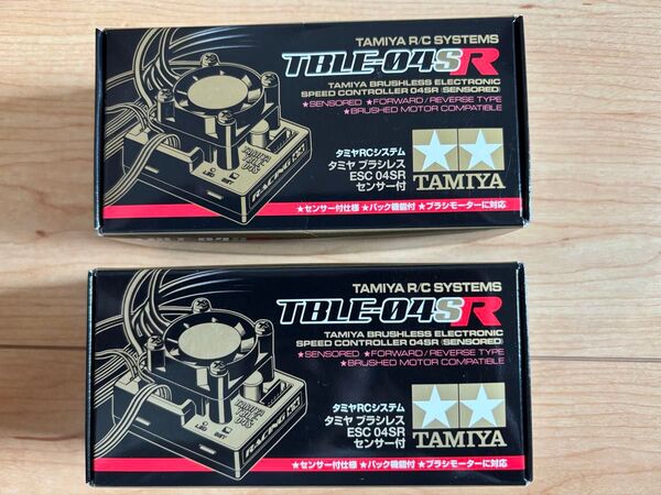 【新品未開封!】タミヤ ブラシレスアンTBLE-04SR × 2個セット!