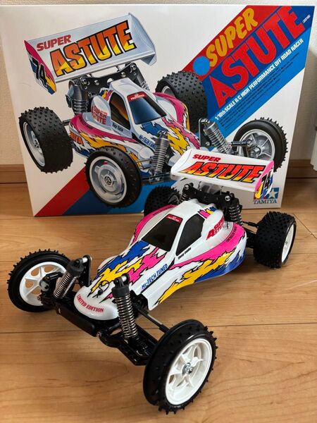 【新品!フルベアリング!】タミヤ スーパーアスチュート SUPER ASTUTE 復刻版!