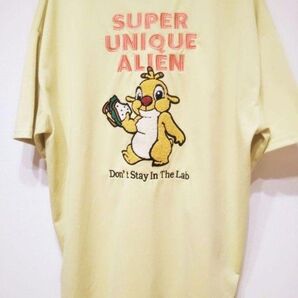 ディズニー リロ&スティッチ ルーベン さがら刺繍 Tシャツ