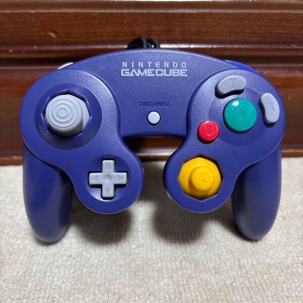 分解清掃済み ゲームキューブ コントローラー バイオレット