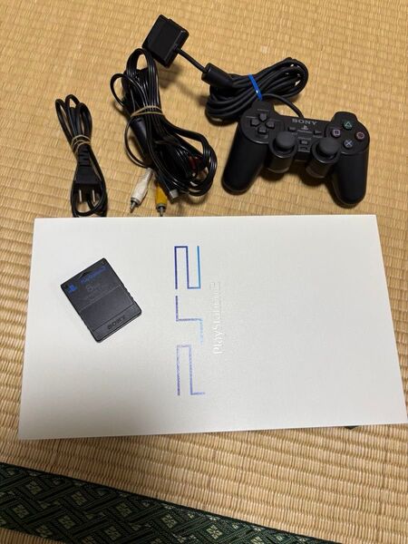 動作確認済みゲームできます 一式セット PS2 プレイステーション2 SCPH-55000 GT ホワイト