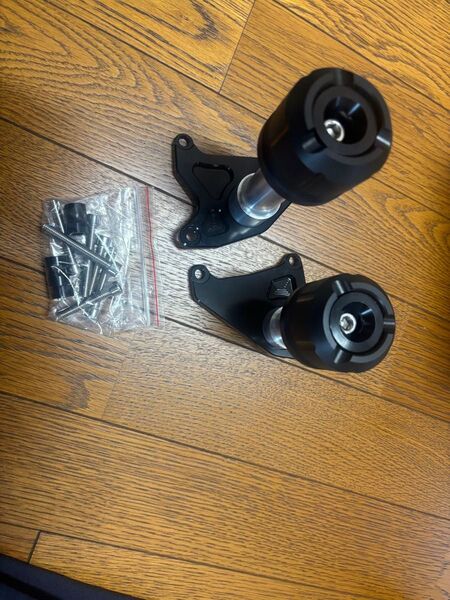 バイク エンジンガード スライダー 左右セット