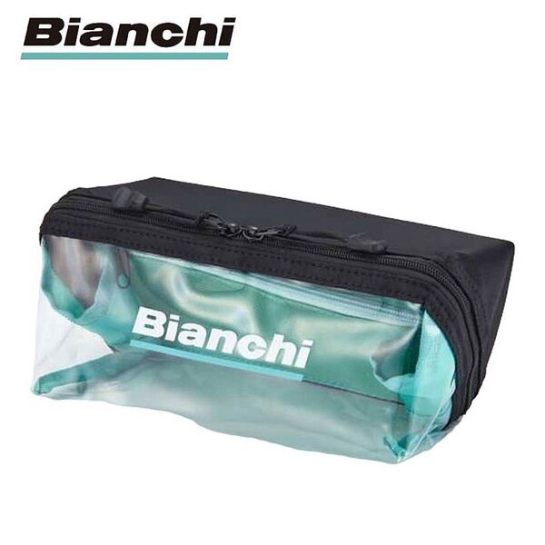 Bianchi ビアンキ スクエア ポーチ クリア 自転車 サイクル