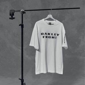 Fragment Oakley フラグメント オークリー コラボレーション Tシャツ XL 2XL 半袖 ホワイト 藤原ヒロシ