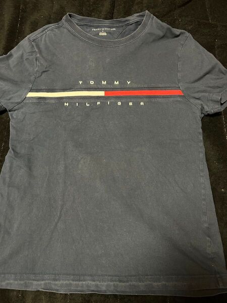 TOMMY HILFIGER Tシャツ ネイビー メンズMサイズ アメリカ古着