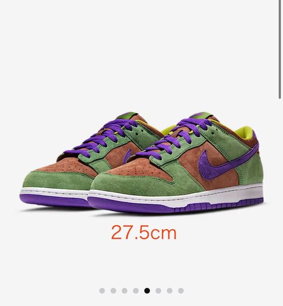 27.5cm(US10) Nike Dunk Low SP Veneer ダンク ロー ベニヤ DA1469-200 黒タグ付き