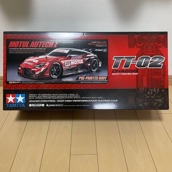 タミヤ 1/10 RC ツーリングカー MOTUL AUTECH Z TT-02 シャーシ
