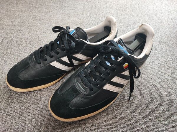 adidas SAMBA 2010 Word Cup Edition 27cm ブラック 中古品 サンバ