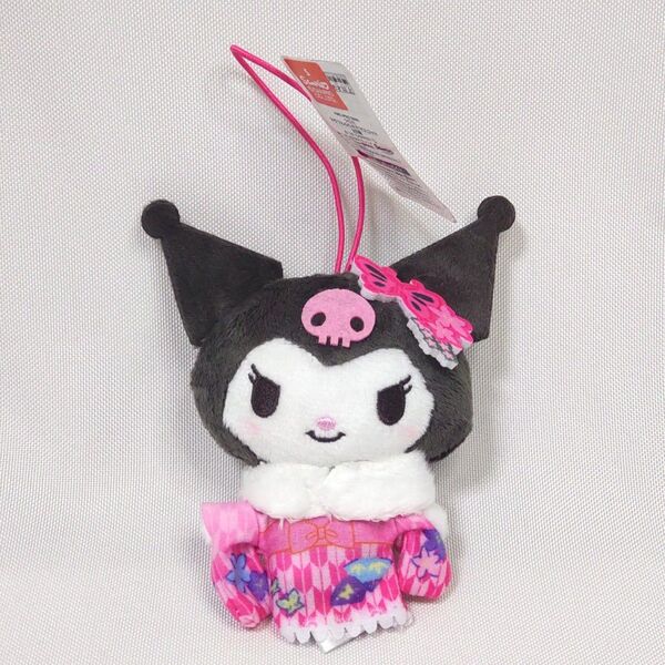 クロミ カラフルふりそでマスコット ピンク フリュー プライズ ぬいぐるみ サンリオキャラクターズ 振袖 着物