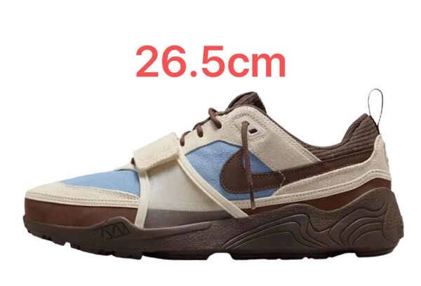 Travis Scott × Nike Zoom Field Jaxx "Pale Ivory and Leche Blue"